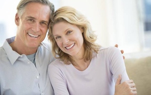 older couple smiling